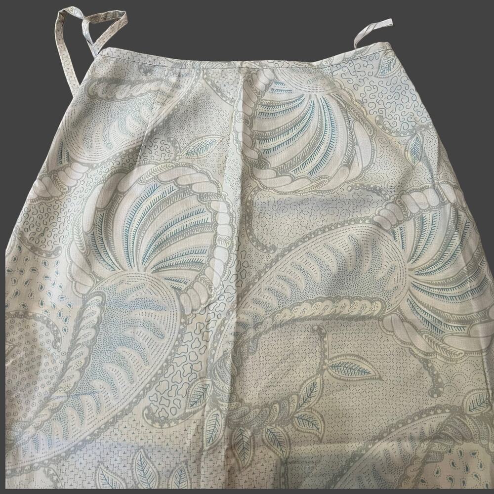 Tommy Bahama Silk Sea Shell Wrap Beach Sarong Paisley Palace Skirt 4 - Picture 4 of 5